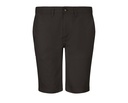 Bermudy Meskie Prosty Fason Bawelniane L01659 - Black