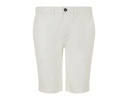 Bermudy Meskie Prosty Fason Bawelniane L01659 - White