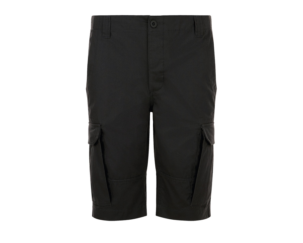 Bermudy Meskie Cargo Bawelniane L01660 - Black