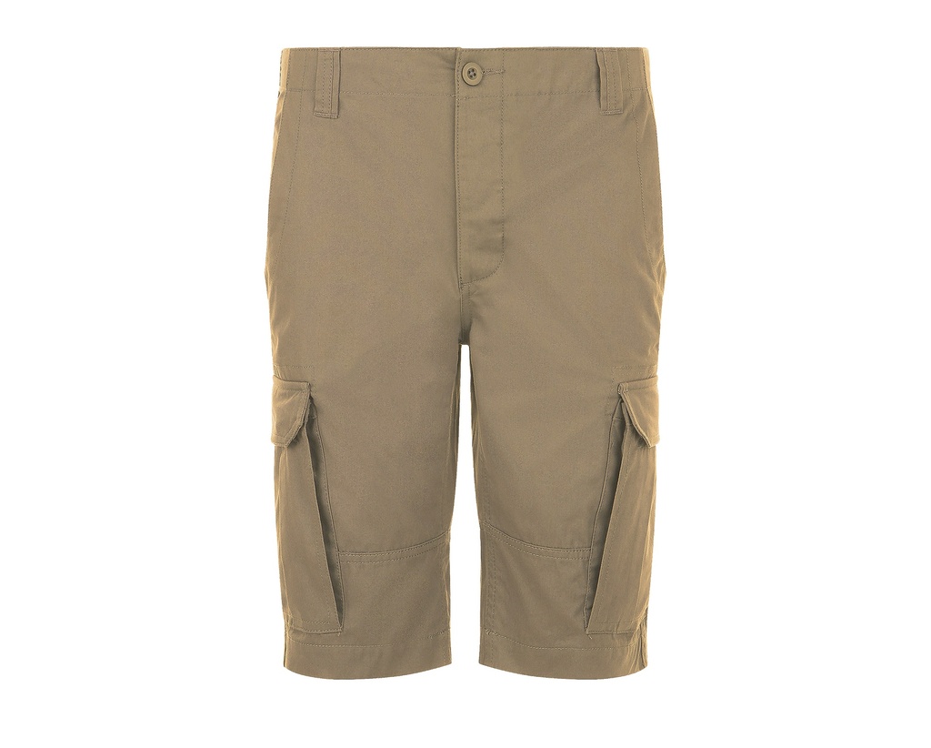 Bermudy Męskie Cargo Bawełniane L01660 - Chestnut