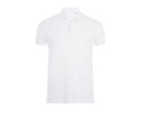 Koszulka Polo Meska Dopasowana Bawelna Czesana L01708 - White