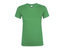 T-shirt Damski Slim Bawelniany L01825 - Kelly Green