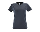 T-shirt Damski Slim Bawelniany L01825 - Mouse Grey (Solid)