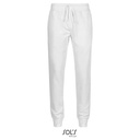 Meskie dopasowane spodnie dresowe L02084 - White