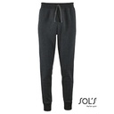 Spodnie Dopasowane Dresowe L02085 - Charcoal Melange