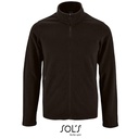 Męska bluza polarowa ze stójką L02093 - Black