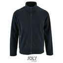 Bluza Meska Polarowa ze Stojka L02093 - Navy