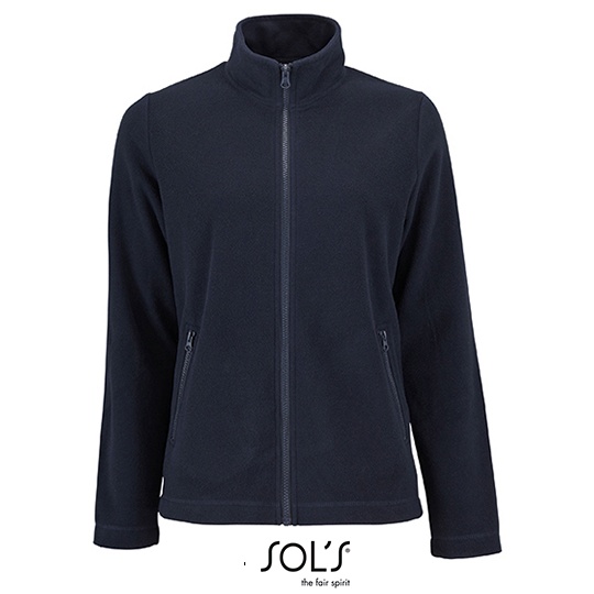 Bluza Damska Polarowa Ze Stojka L02094 - Navy