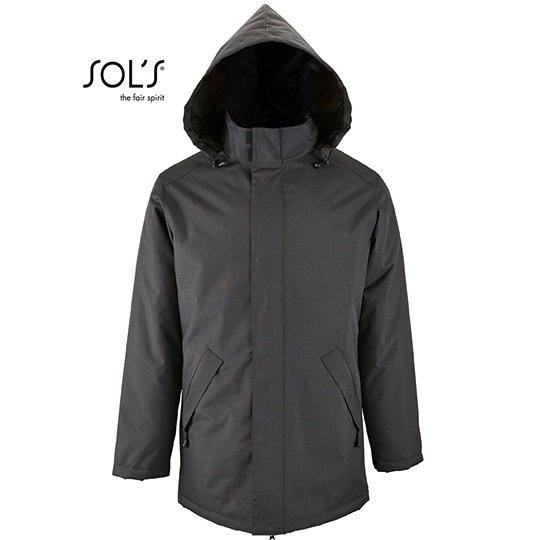 Kurtka Unisex Oxford 300D Polar L02109 - Charcoal Grey (Solid)