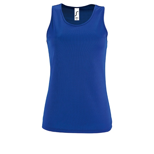 Top Damski Sportowy Oddychający L02117 - Royal Blue 241