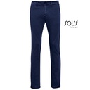 Meskie spodnie chino L02120 - French Navy