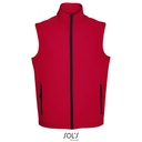 Bezrekawnik Meski Softshell Wodoodporny L02887 - Pepper Red