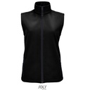 Bezrekawnik Damski Softshell Wodoodporny L02888 - Black