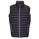 Męska kamizelka pikowana L02916 - Black