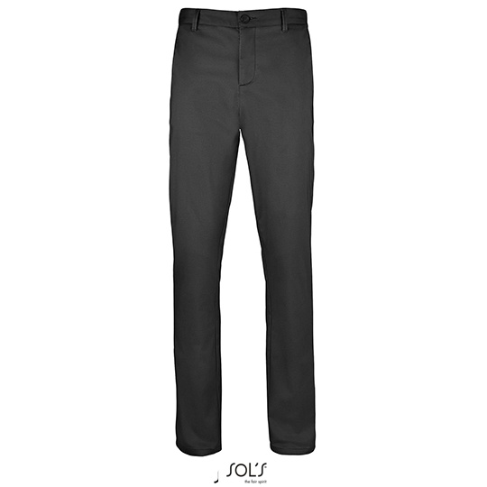 Spodnie męskie slim L02917 - Black