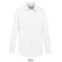 Koszula Meska Slim Bawelniana Poliestrowa L02920 - White