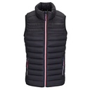 Kamizelka Pikowana Damska Puchowa L02937 - Black