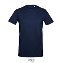 T-Shirt Meski Elastyczny L02945 - French Navy