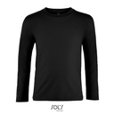 Dziecieca Koszulka Dlugi Rekaw Bawelniana L02947 - Deep Black