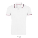 Polo Męskie Krótki Rękaw Bawełna Pika L02949 - White