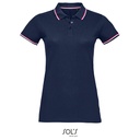 Damskie polo L02950 - French Navy