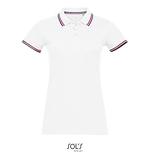 Damskie polo L02950 - White