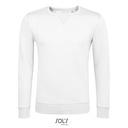 Bluza Okragly Dekolt Bawelniana Niska Kurczliwosc L02990 - White