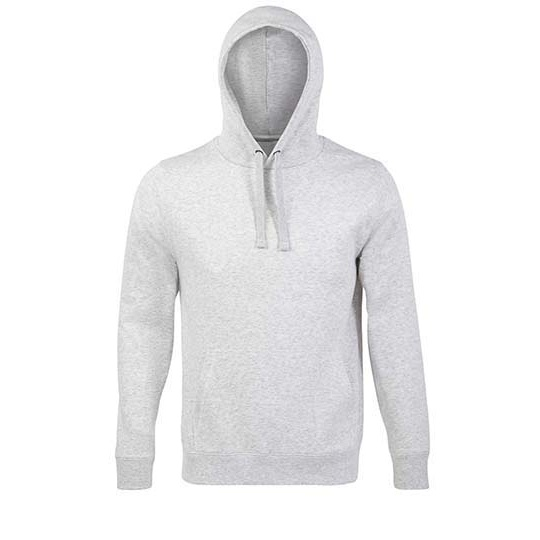 Bluza Męska Z Kapturem Polarowa L02991 - Ash (Heather)