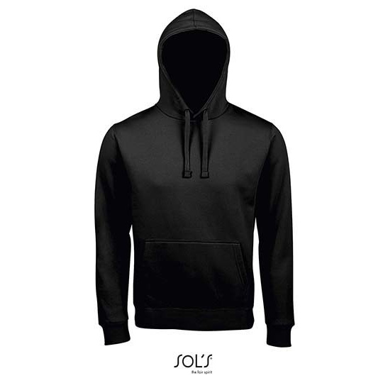 Bluza Meska Z Kapturem Polarowa L02991 - Black