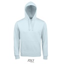 Bluza Meska Z Kapturem Polarowa L02991 - Creamy Blue