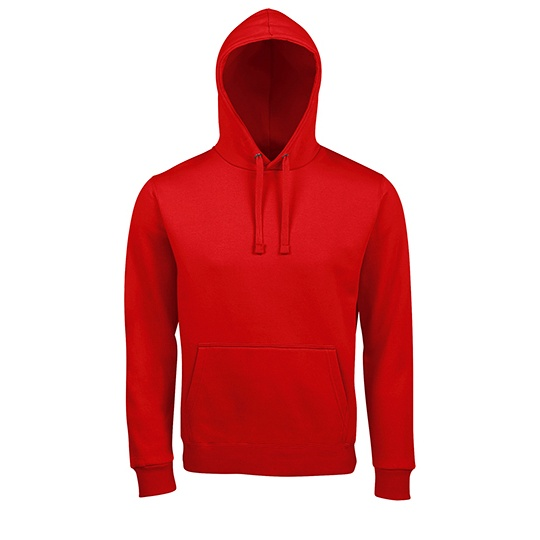 Bluza Męska Z Kapturem Polarowa L02991 - Red