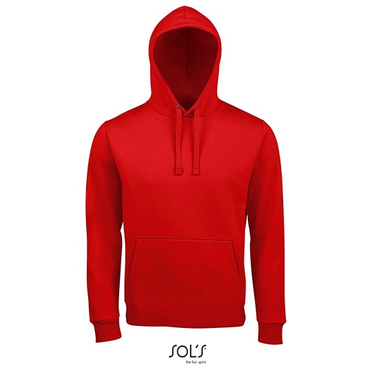 Bluza Meska Z Kapturem Polarowa L02991 - Red