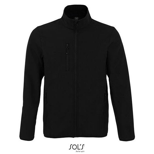 Kurtka Meska Softshellowa Oddychajaca L03090 - Black