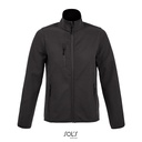 Kurtka Damska Softshellowa L03107 - Charcoal Grey (Solid)