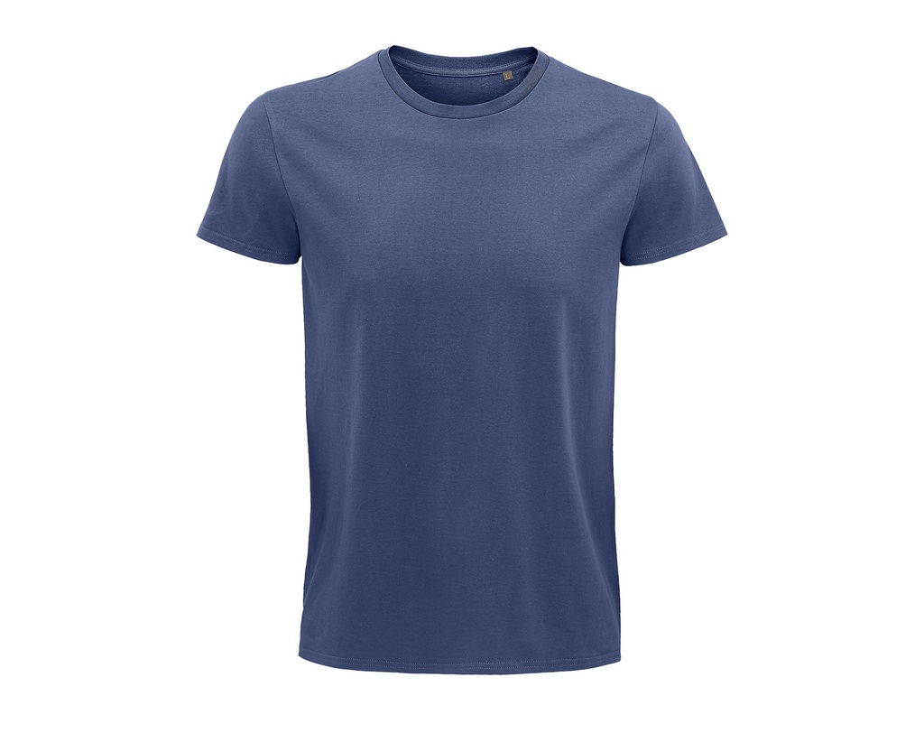 T-shirt Meski Klasyczny Bawelna Organiczna L03565 - Denim