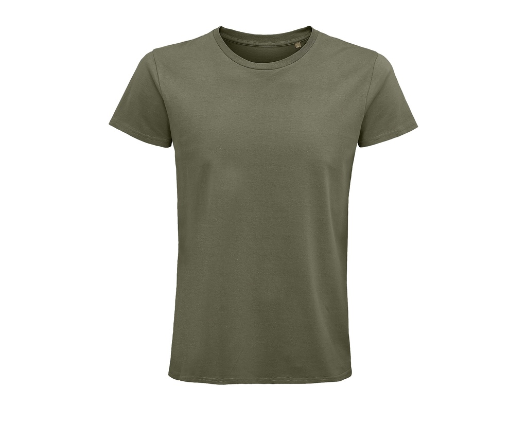 T-shirt męski z krótkim rękawem L03565 - Khaki