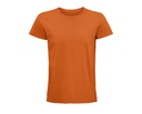 T-shirt Meski Klasyczny Bawelna Organiczna L03565 - Orange