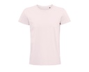 T-shirt Męski Klasyczny Bawełna Organiczna L03565 - Pale Pink