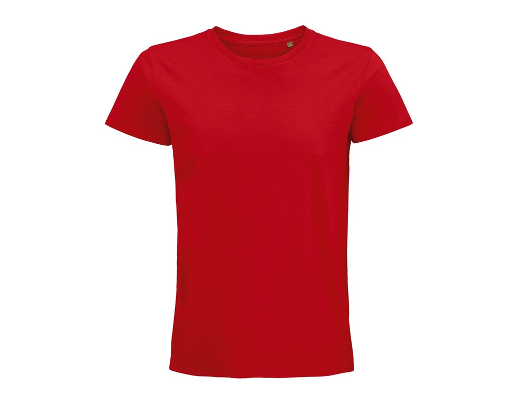 T-shirt Męski Klasyczny Bawełna Organiczna L03565 - Red