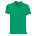 Koszulka Polo Klasyczna Bawełna Organiczna Pique L03566 - Spring Green