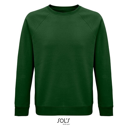Bluza Unisex Organiczna Bawelna L03567 - Bottle Green