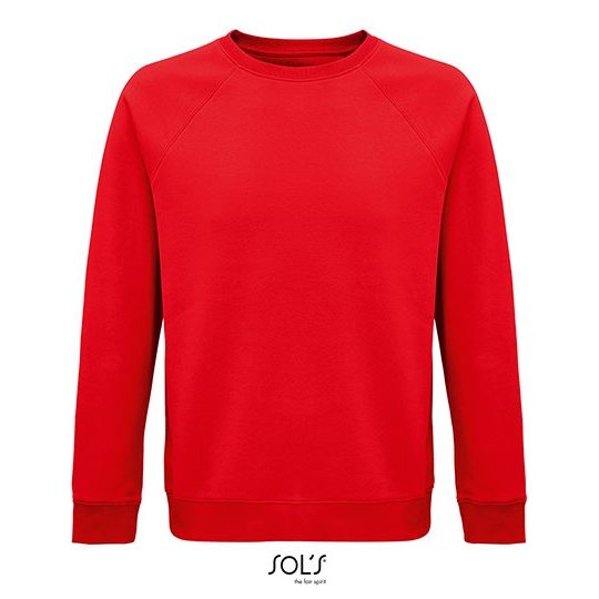 Bluza unisex raglanowa L03567 - Red