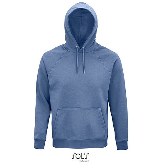 Bluza unisex z kapturem L03568 - Blue