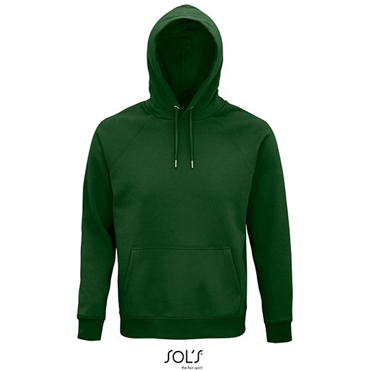 Bluza Unisex Bawelna Organiczna Poliester Recykling L03568 - Bottle Green