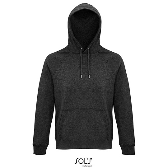 Bluza Unisex Bawełna Organiczna Poliester Recykling L03568 - Charcoal Melange