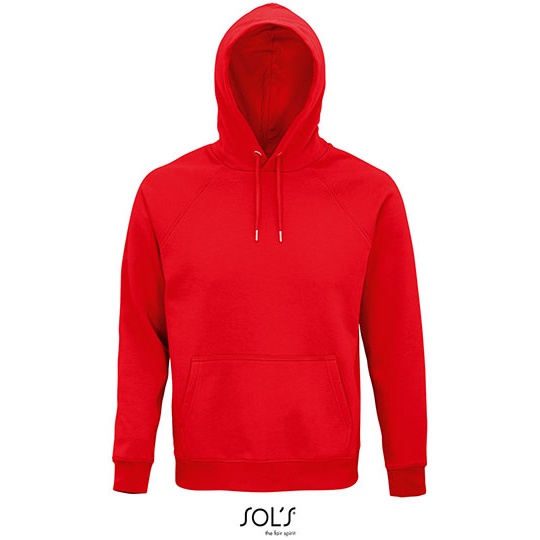 Bluza Unisex Bawełna Organiczna Poliester Recykling L03568 - Red