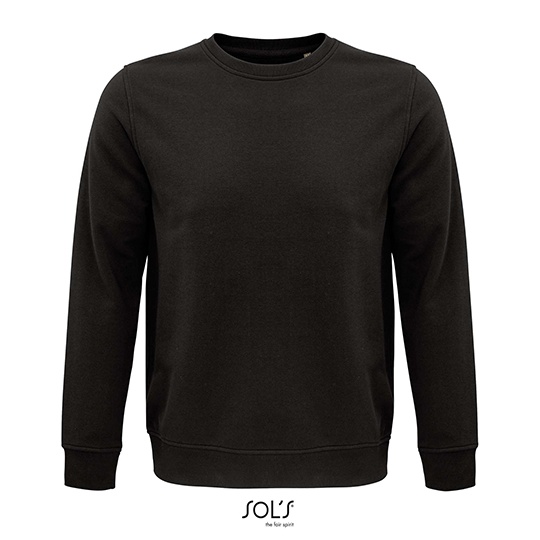 Bluza Unisex Frotte Organiczna L03574 - Deep Charcoal Grey (Solid)