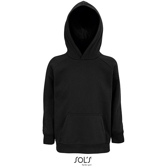 Bluza dziecięca z kapturem L03576 - Black