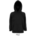 Bluza dziecięca z kapturem L03576 - Black