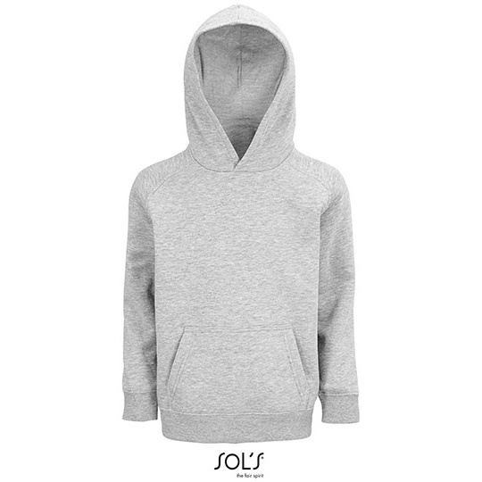 Bluza dziecięca z kapturem L03576 - Grey Melange